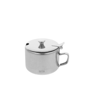 Cukrinė nerūdijančio plieno su dangteliu 9,5x8 cm Quttin BQ01011878670