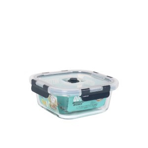 Dėžutė maistui hermetinė 16,5x16,5x7 cm 750 ml Quttin QT-VA24937