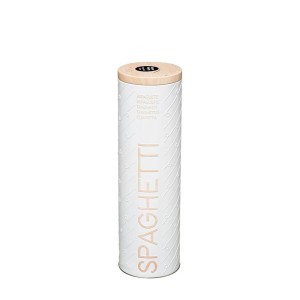 Indas spagečiams metalinis baltas D8,4xH28 cm 5Five 169298