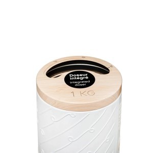 Indas spagečiams metalinis baltas D8,4xH28 cm 5Five 169298