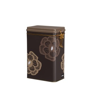 Indas kavai metalinis rudas/juodas 14,5x8x19 cm Sarka Maku 651421