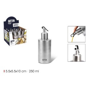 Aliejaus dozatorius nerūdijančio plieno 250 l 5,5x10 cm Quttin BQ01011778290