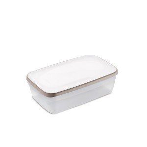 Dėžutė maistui su dangteliu plastikinė 3,6 l 31,5x20x9,5 cm 01361 STEFANPLAST