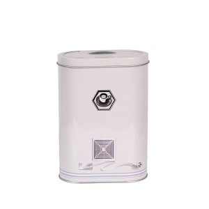 Indelis kavai metalinis pilkas 14x8x19 cm Clayre