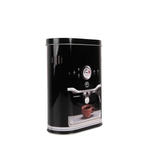 Indelis kavai metalinis juodas 14x8x19 cm Clayre