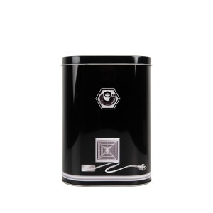 Indelis kavai metalinis juodas 14x8x19 cm Clayre