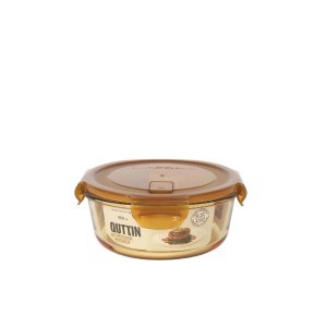 Dėžutė maistui hermetinė stiklinė 17x17x7 cm 0,9 l Quttin QT-AM24942