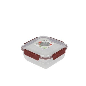 Dėžutė maistui 800 ml plastikinė 15x15x6,5 cm (mix) Urban Living 32845