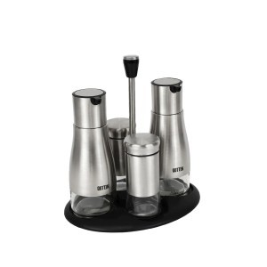 Indelių rinkinys aliejui/actui/druskai/pipirams (320 ml) Quttin BQ01011778045