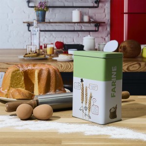 Indas miltams metalinis 12x18x8 cm FUN Cook Concept BT6838