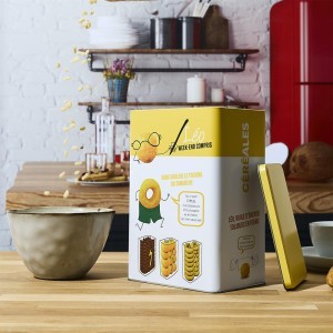 Indas dribsniams metalinis 16x23x11 cm FUN Cook Concept BT6833