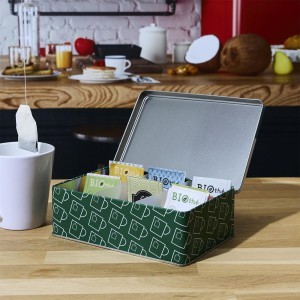 Indas arbatai metalinis 20x7x13 cm FUN Cook Concept BT6834