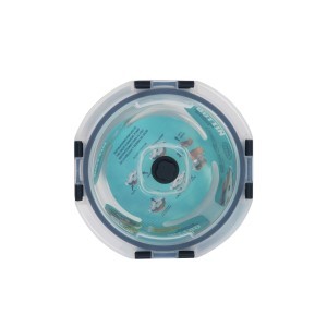 Dėžutė maistui hermetinė stiklinė 17x17x7 cm 650 ml Quttin QT-VA24941