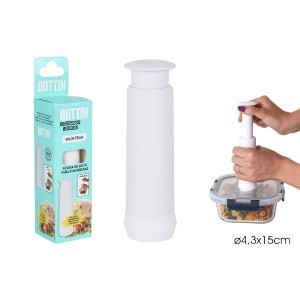 Pompa hermetiniams indeliams (vakuumavimui) D4,3xH15 cm Quttin QT-VA24