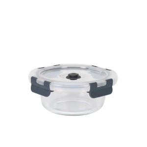 Dėžutė maistui hermetinė stiklinė D15xH6 cm 400 ml Quttin QT-VA24940