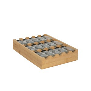 Indeliai prieskoniams 15 vnt su lentynėle 23x6x31 cm 5Five 203087