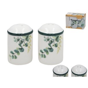 Indeliai druskai ir pipirams 2 vnt. 95 ml 5x5x8 cm SILVIA 8445393481517