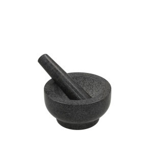 Grūstuvė prieskoniams akmeninė 15x15x13 cm (mix 2) 8445393543864