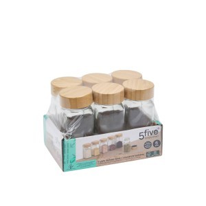 Indeliai prieskoniams 6 vnt (115 ml) 5Five 209279
