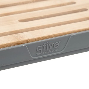 Duoninė plastikinė su pjaustymo lentele 29x18x16 cm 5Five 179681