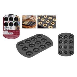 Kepimo forma spurgų kepimui orkaitėje 26,5x18x2cm Quttin BQ01042975905