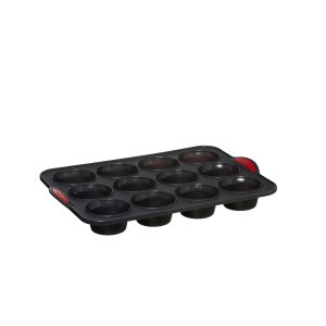 Kepimo forma keksiukams silikoninė 12 vnt 33x24x4 cm 5Five 135283
