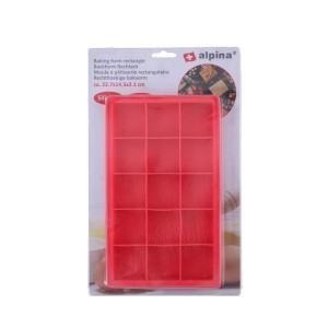 Kepimo forma silikoninė 22,7x14,3 cm ALPINA 871125247394