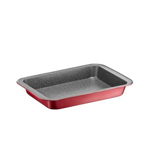 Kepimo forma 42x29x5 cm su plastikiniu dangčiu CHERRY (iki +230C) Ambition 83014