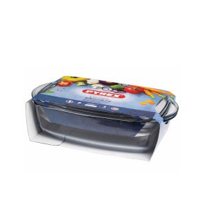Kepimo indas stiklinis su dangčiu 7 l (2,5 l, 4,5 l) 37x22x14 cm Pyrex 40686