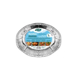 Kepimo forma vienkartinė turistinė aliuminė, perdirbama 25x20x10 cm Algon