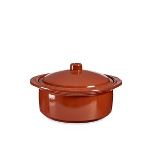 Kepimo/troškinimo indas molinis 25x26,5x15 cm 2,5 l karščiui atsparus La Dahesa