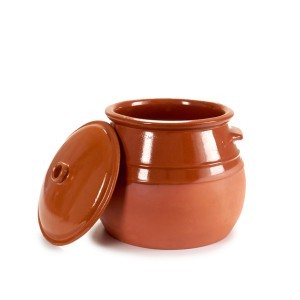 Puodynė molinė su dangčiu (atspari karščiui) 8 L 27x27x29 cm La Dahesa 12971