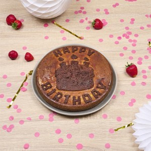 Kepimo forma silikoninė D26 cm Happy Birthday Lily Cook KP0081