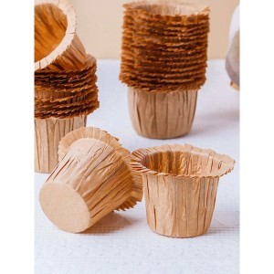 Kepimo formelės keksiukams popierinės 50 vnt 5x3,8 cm Algon BA01043776308