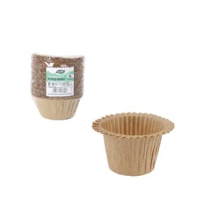 Kepimo formelės keksiukams popierinės 50 vnt 5x3,8 cm Algon BA01043776308