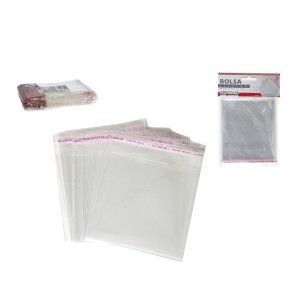 Maišeliai celofaniniai užsegami 50 vnt. 11x14 cm 8430540727884