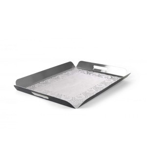 Vienkartinis padėklas maistui 29x39 cm išlankstomas (mix) Algon BA01043177596