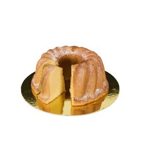 Vienkartinis padėklas tortui D30 cm aukso sp. Lily Cook KP0062