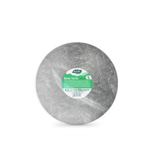 Vienkartinis padėklas tortui D40xH1,2 cm sidabro sp. Algon BA01043176130