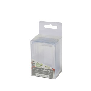 Indelis užkandžiams daugkartinis, plastikinis 10 vnt 8x5x1,5 cm Urban Living