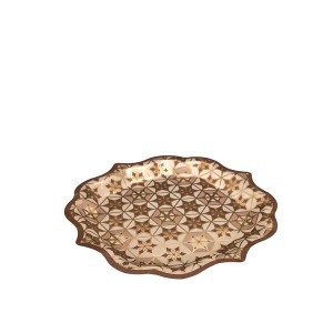 Padėklai vienkartiniai popieriniai 6 vnt. D26 cm Miražas Home Deco KA0724