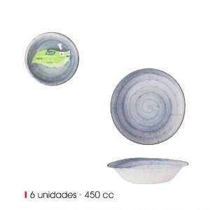 Dubenėliai vienkartiniai popieriniai 450 ml 6 vnt SWIRL Algon BA01054078090
