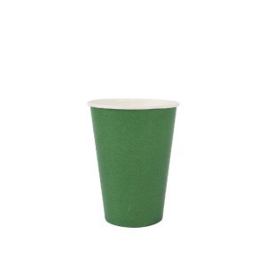 Puodeliai vienkartiniai popieriniai 220 ml 20 vnt. žali Algon BA01054076905
