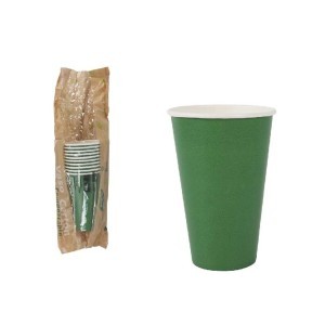 Puodeliai popieriniai vienkartiniai 330 ml 10 vnt. Algon BA01054076906