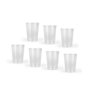 Stiklinės 7 vnt 300 ml plastikinės daugkartinės Algon BA01054276803