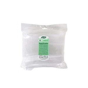 Šaukštai 100 vnt 16,6 cm plastikiniai daugkartiniai Algon BA01054275172