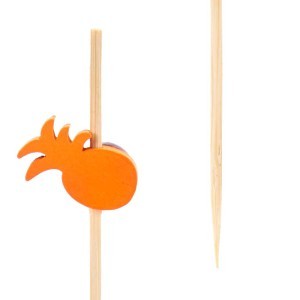 Smeigtukai mediniai sumuštiniams 30 vnt 12,5 cm (mix - spalvoti) Kinvara 47527