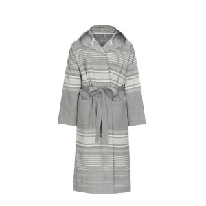 Chalatas pirties iš 100% medvilnės S/M-L/XL (mix) pilkas Acces 655696