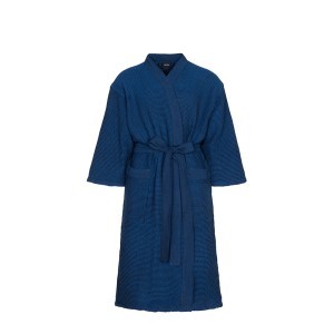 Chalatas pirties iš perdirbtos medvilnės L/XL mėlynas Kenno Rento 630133