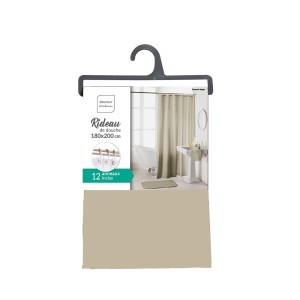 Dušo užuolaida 180x200 cm poliesteris ESSENCIA douceur d'intérieur